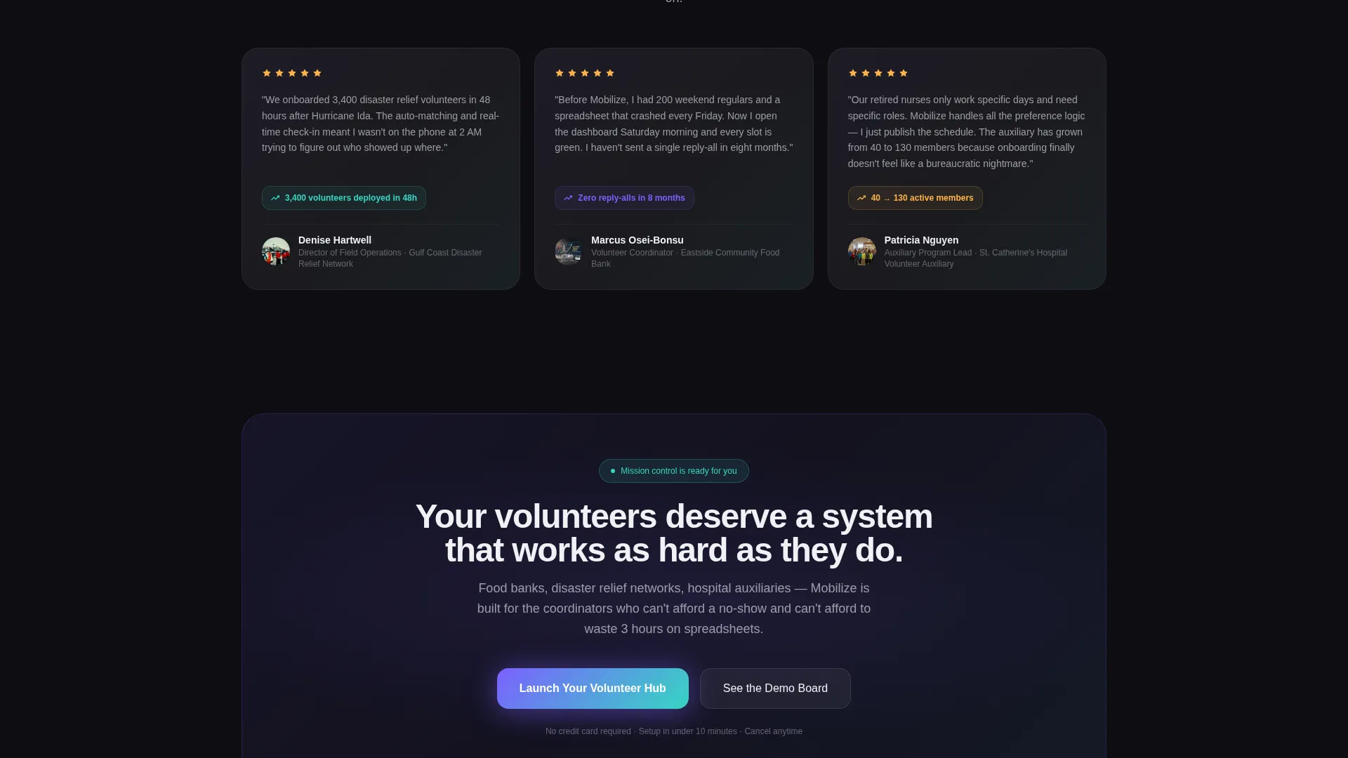 Nonprofit Software Professional Website Template