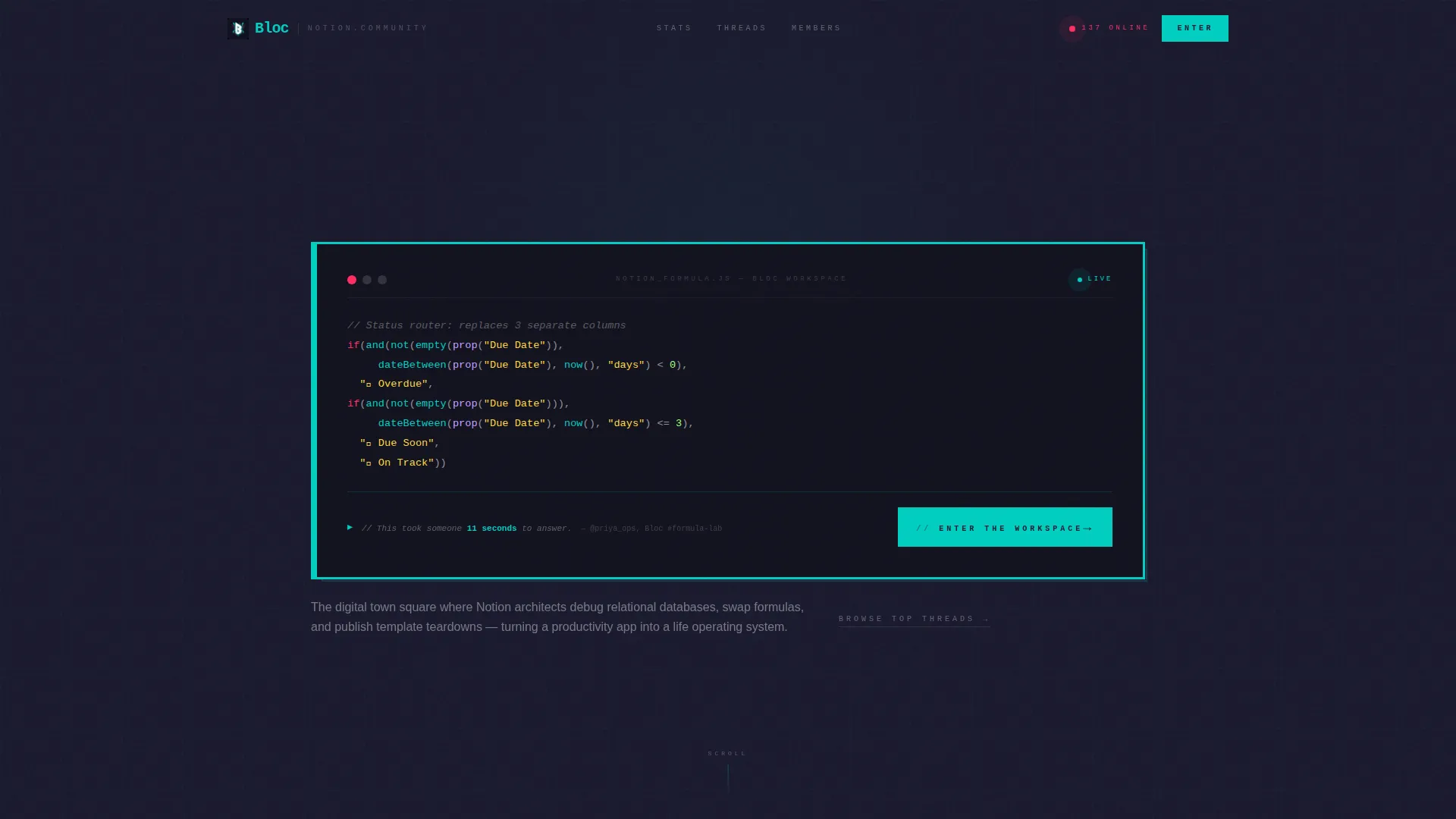 Powerful Notion | Free Website Template | Rocket