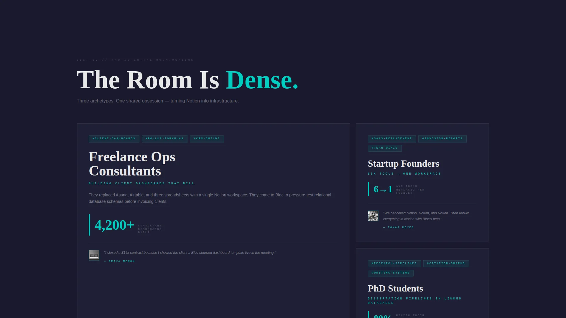 Powerful Notion | Free Website Template | Rocket