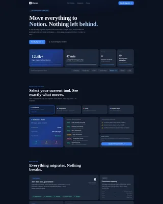 Powerful Notion | Free Website Template | Rocket