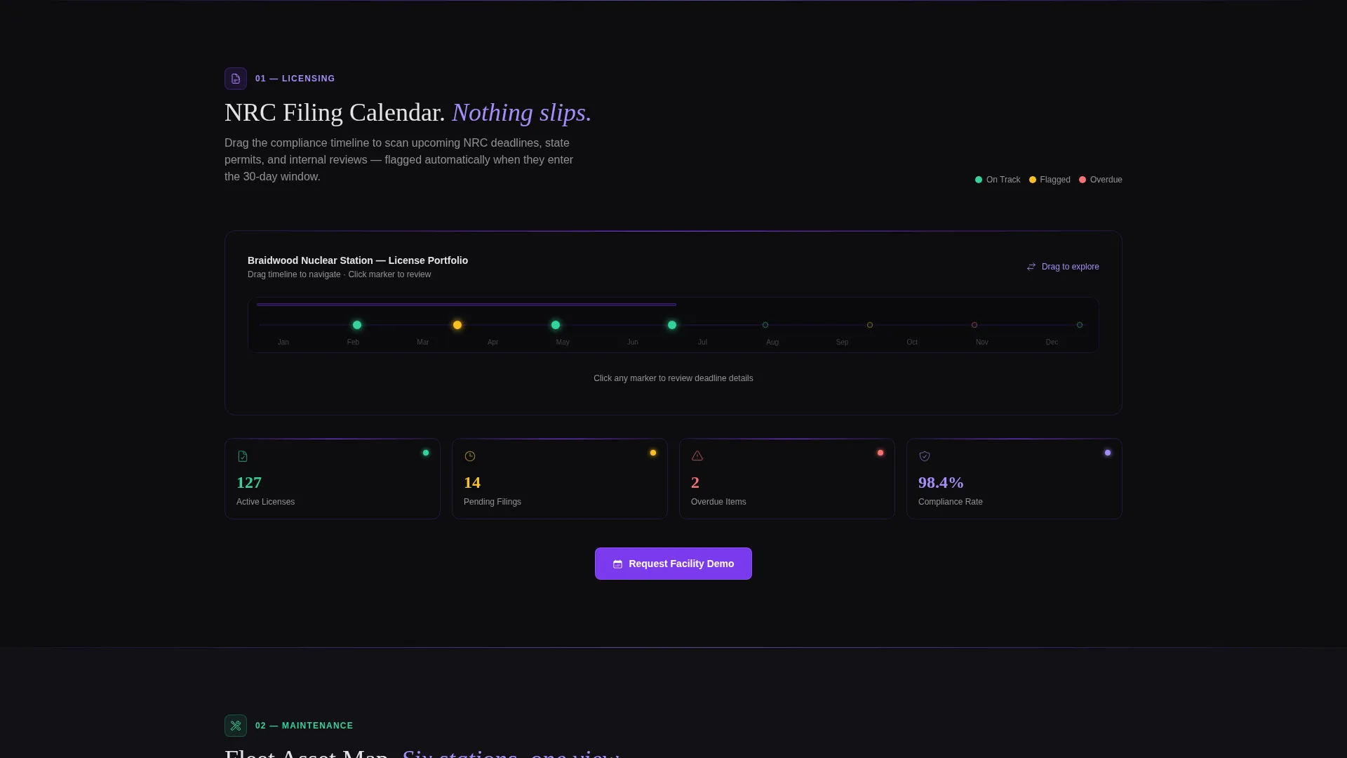 Nuclear Vertical SaaS Advanced Professional Website Template