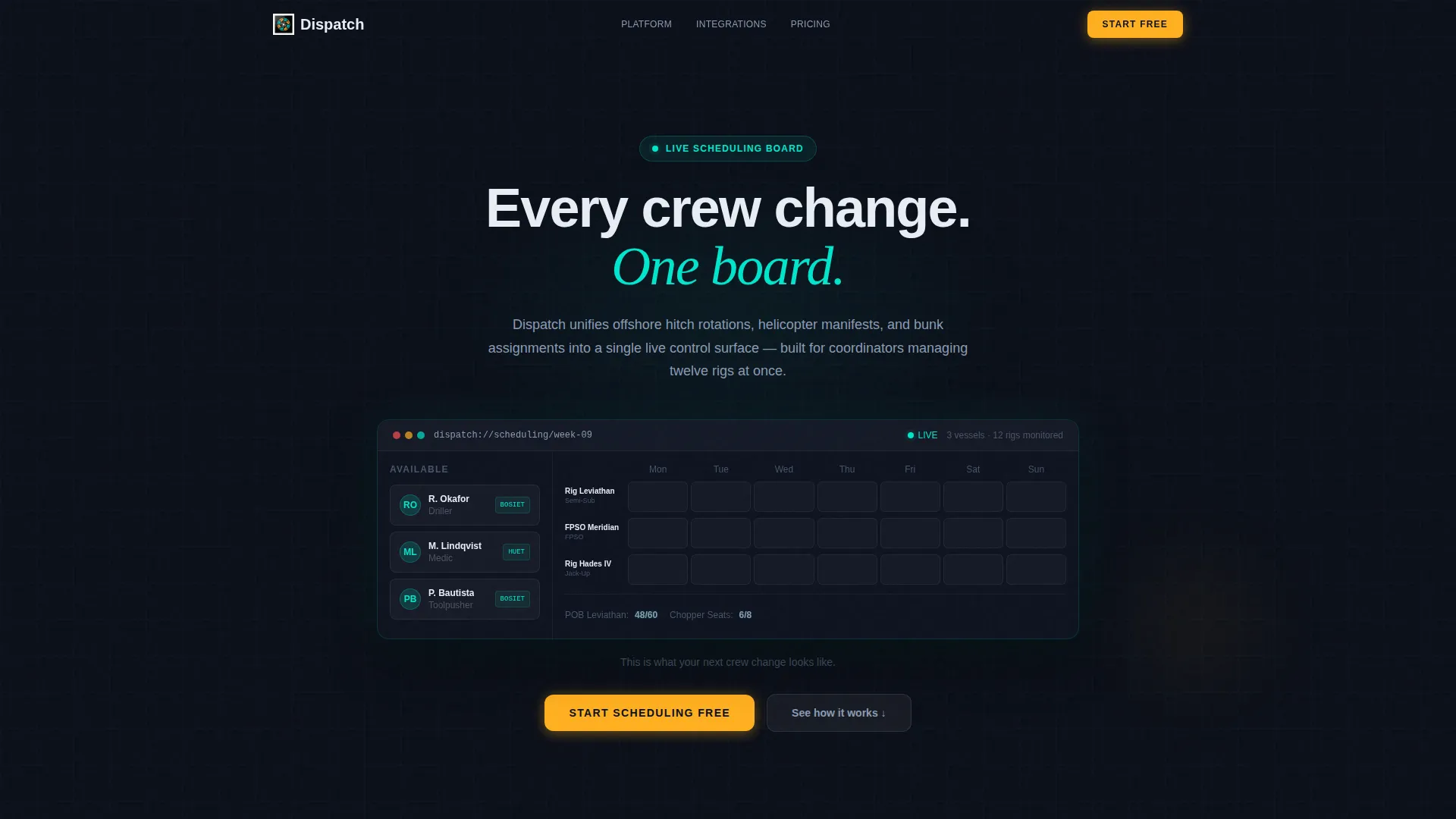 Offshore Vertical SaaS Professional Website Template
