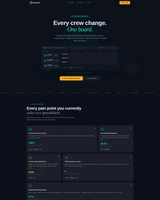 Offshore Vertical SaaS Professional Website Template
