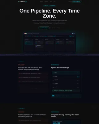 Offshore Vertical SaaS Specialist Professional Website Template