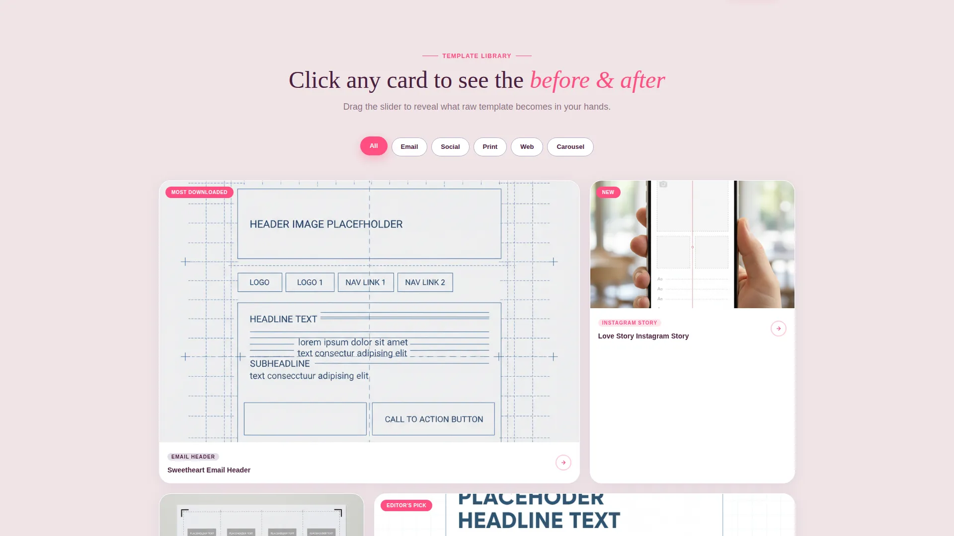 Valentine's Day Campaign Template Collection