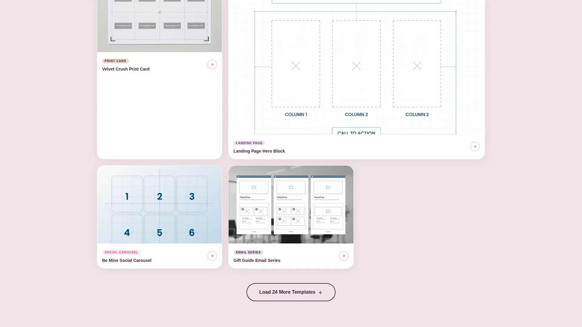 Valentine's Day Campaign Template Collection