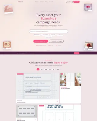 Valentine's Day Campaign Template Collection