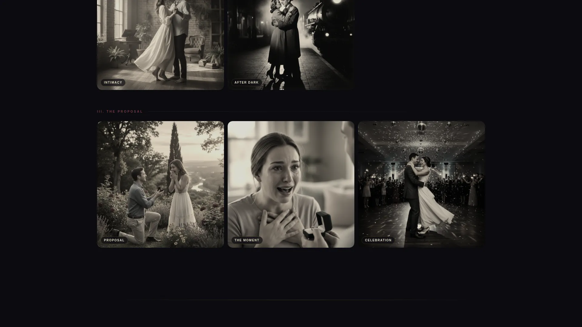 Stunning Visual Storytelling Landing Page Template