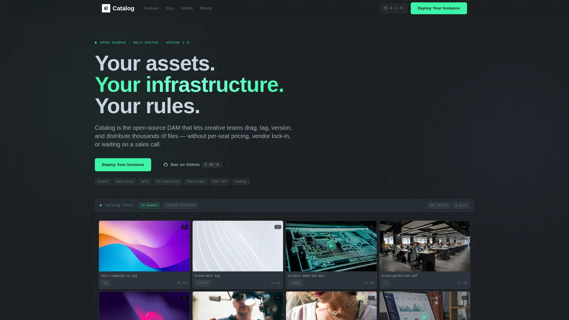Open-Source Enterprise Software Professional Website Template