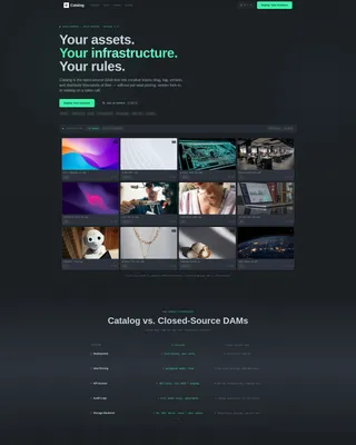 Open-Source Enterprise Software Professional Website Template