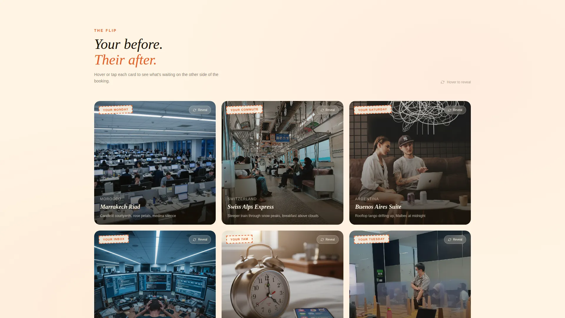 Romantic Valentine's Day Travel Landing Page Template