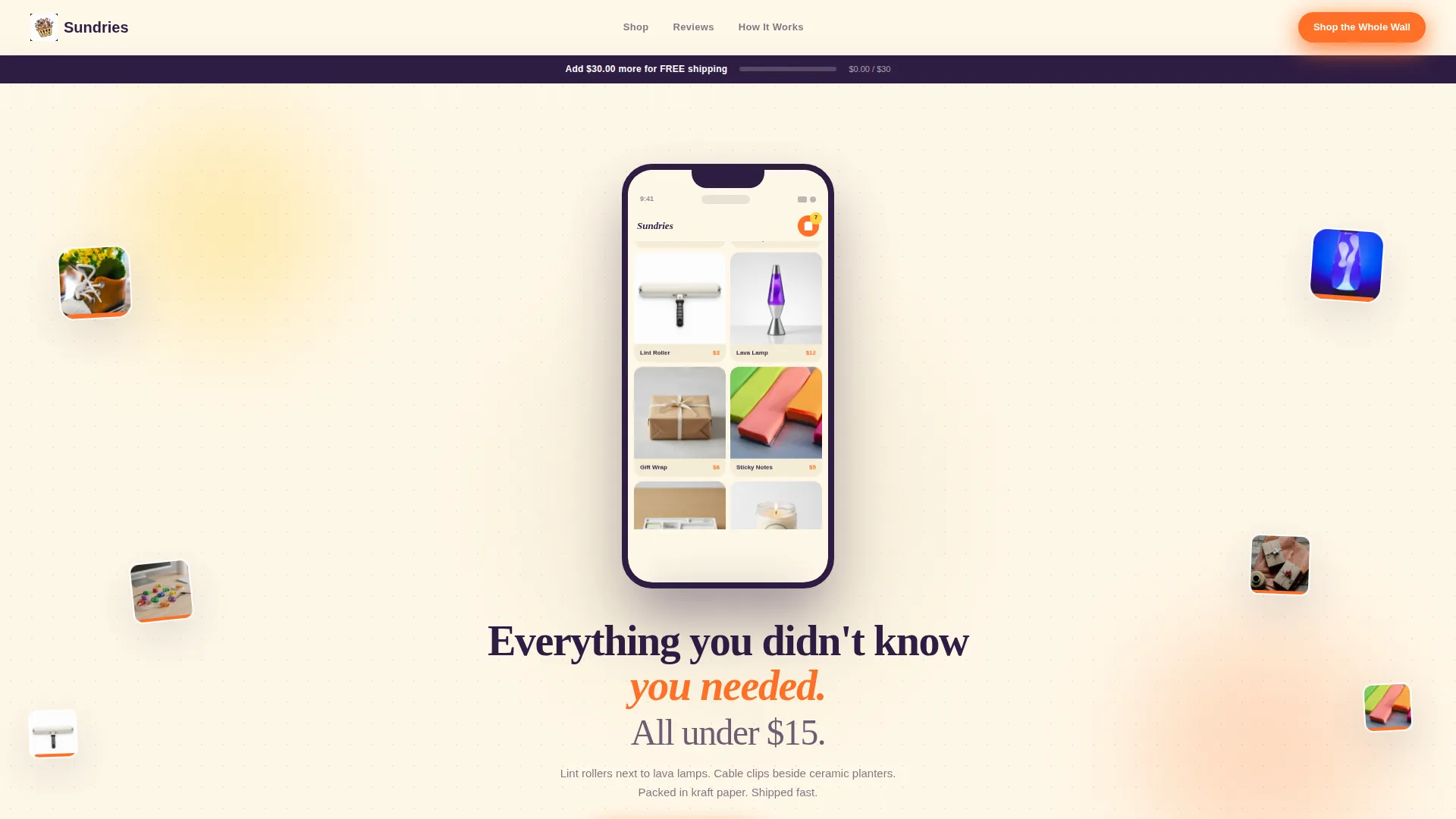 Local Brick & Mortar Business Professional Website Template