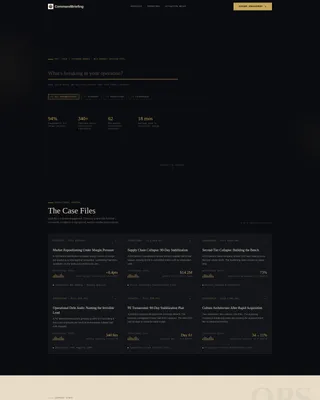 Elite Consulting Landing Page Template