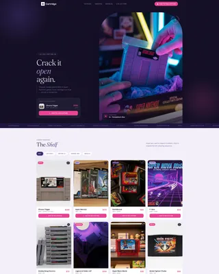Local Brick & Mortar Business Professional Website Template