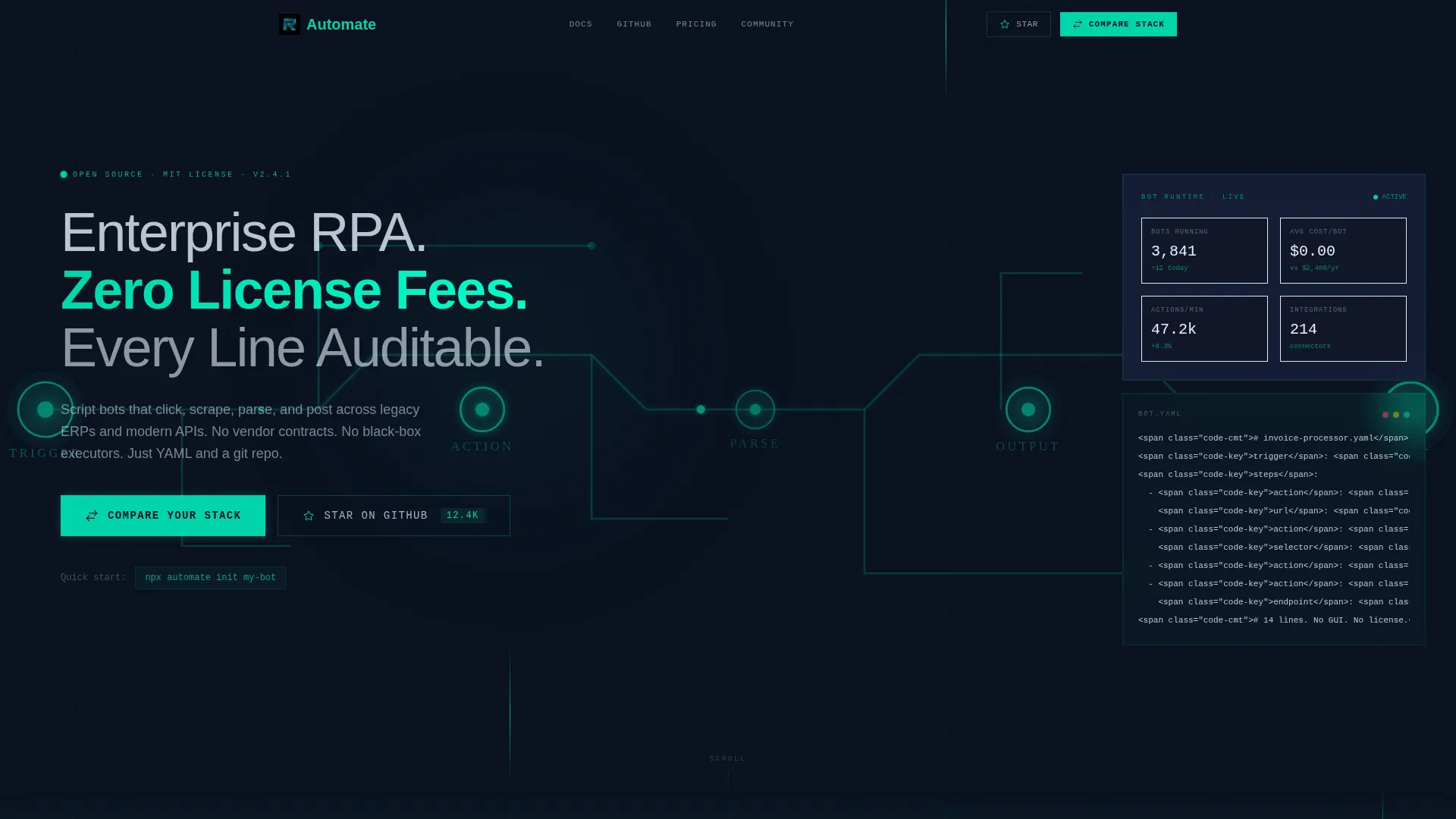 Open-Source Enterprise Software Complete Professional Website Template