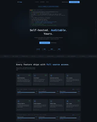 Open-Source Enterprise Software Advanced Professional Website Template