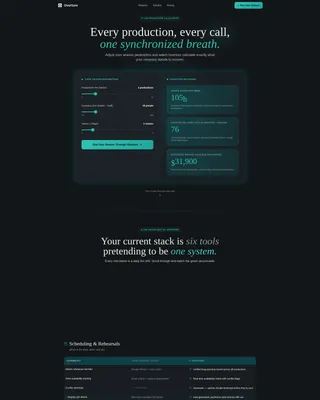 Opera Management Software Comparison Landing Page