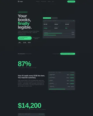 Specialist Optometry Software Professional Website Template