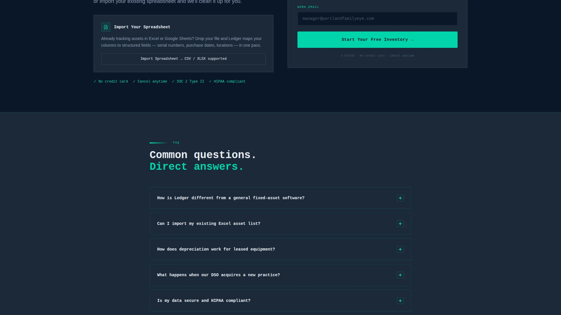 Optometry Software Professional Website Template