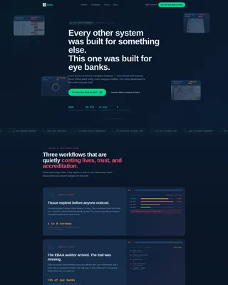 Optometry Software Comparison Website Template