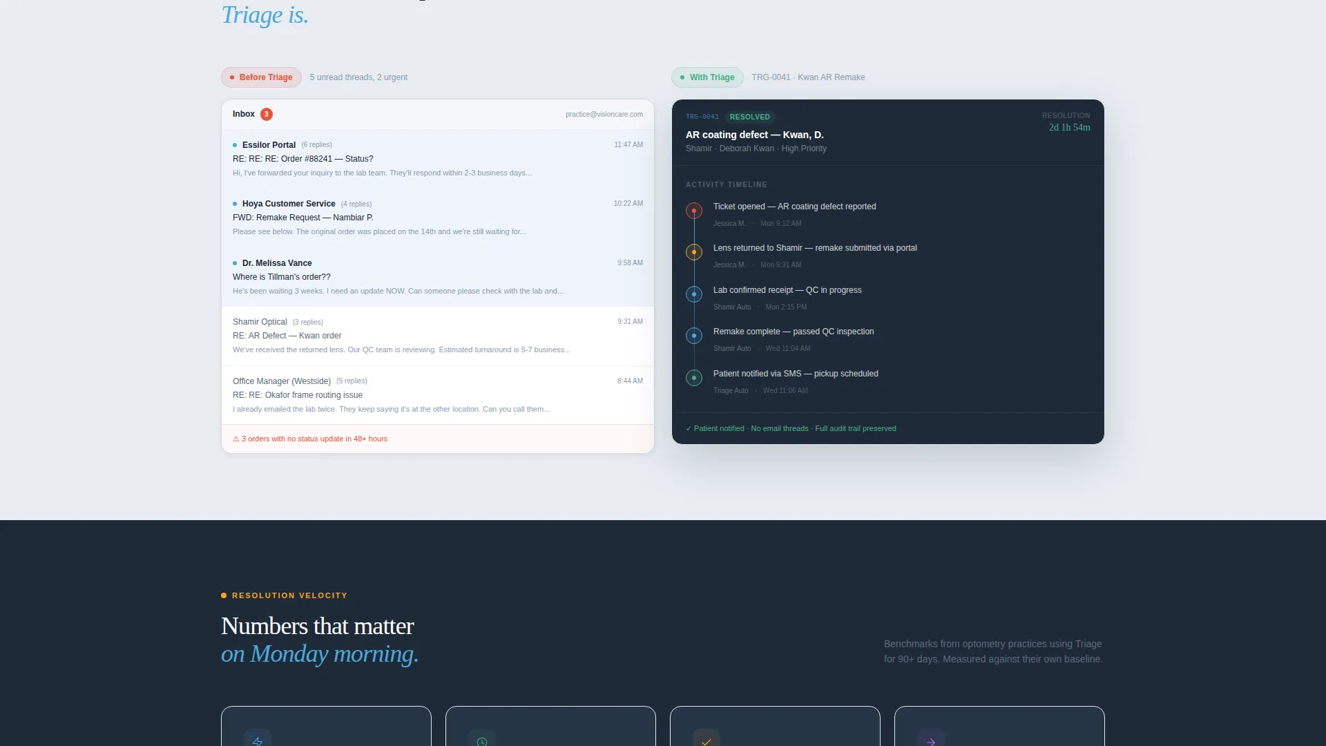 Complete Optometry Software Cost Estimator Website Template