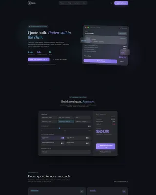 Premium Optometry Software Professional Website Template