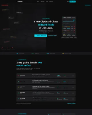 Optometry Software Privacy Policy & Terms Website Template