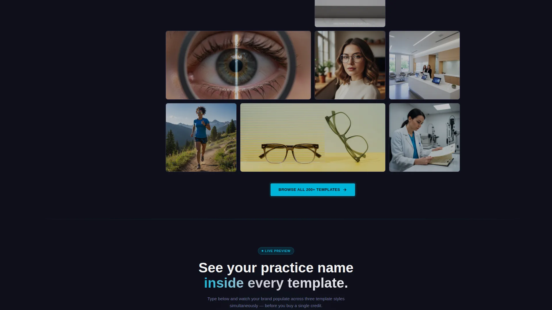 Verified Pediatric Eye Care Landing Page Template