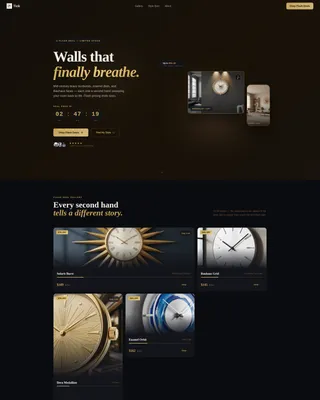 Home Décor & Lifestyle Portfolio & Case Study Website Template