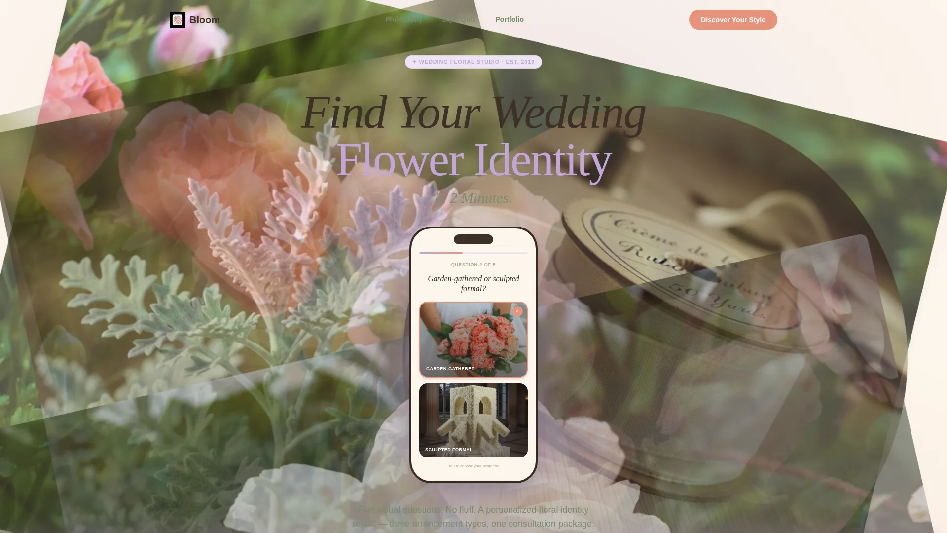Florist & Plant Shop Appointment Booking Website Template