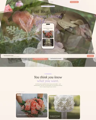 Florist & Plant Shop Appointment Booking Website Template