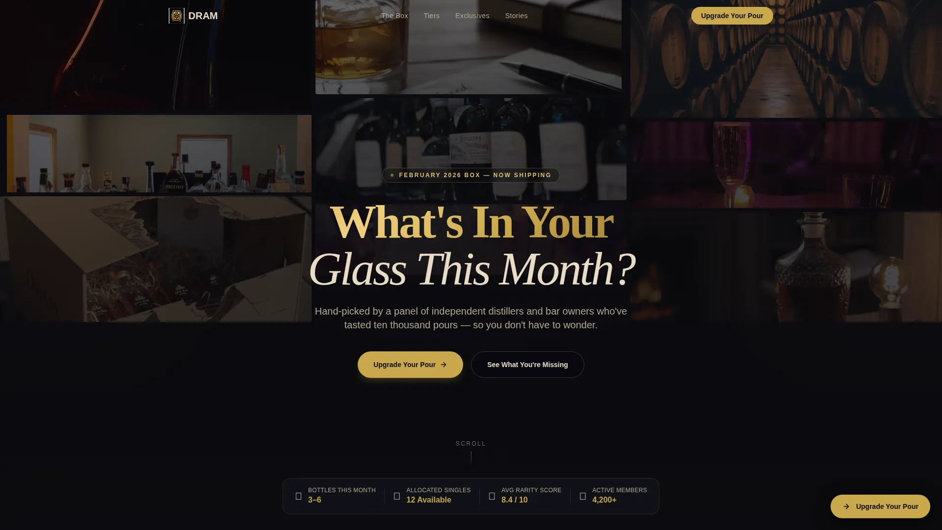 Specialist Subscription Box Services Comparison Website Template