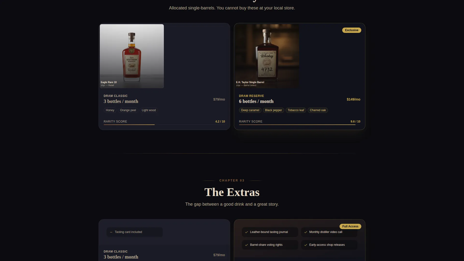 Specialist Subscription Box Services Comparison Website Template