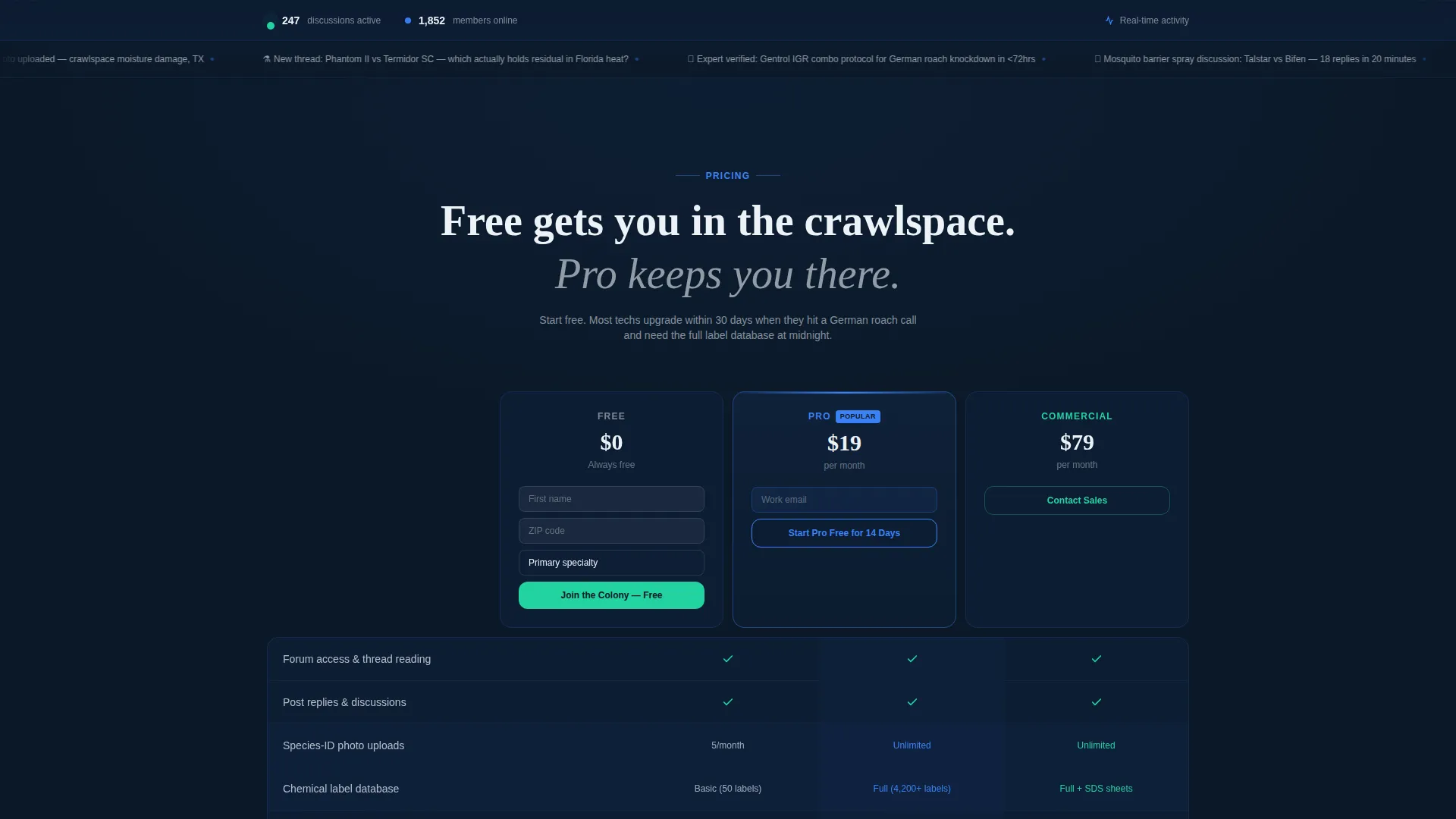 Modern Control Landing Page Template