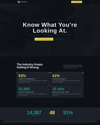 Certified Pest Control Services Landing Page Template