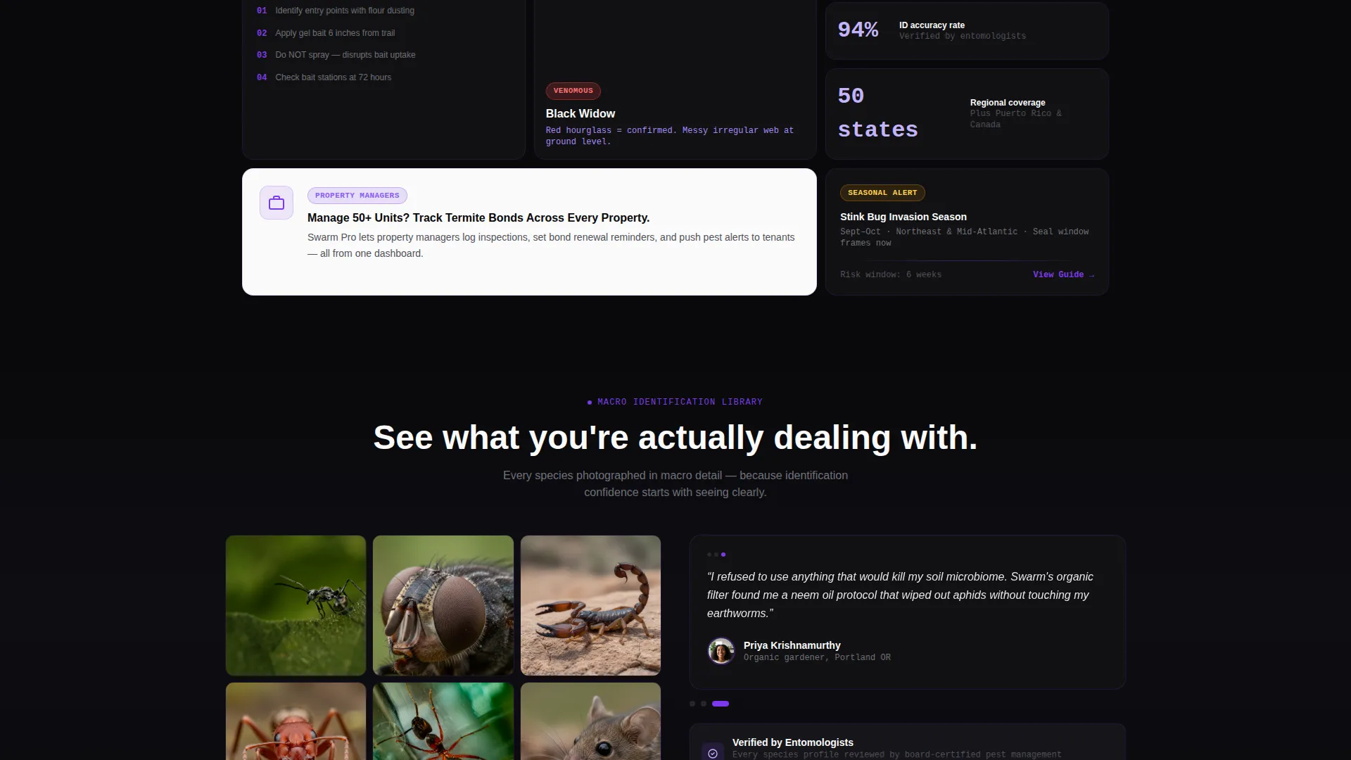Advanced Pest Management Landing Page Template