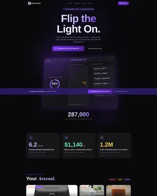 Robust Pest Control Landing Page Template