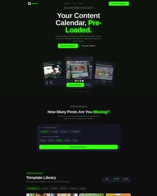 Pest Control Social Media Template Landing Page