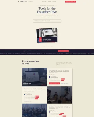 Bold Women-Owned Tech Landing Page Template