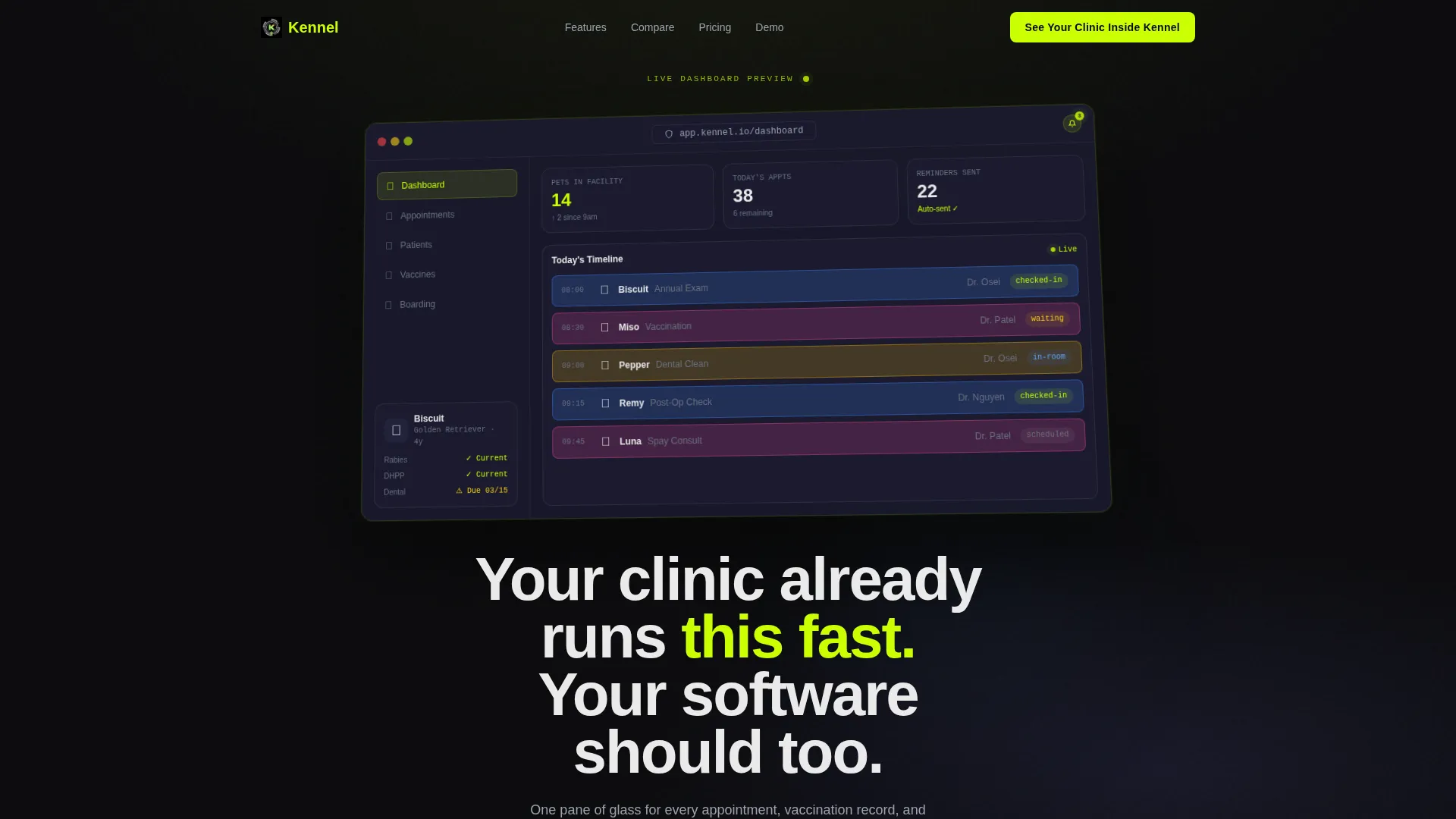 Expert Veterinary Services Landing Page Template