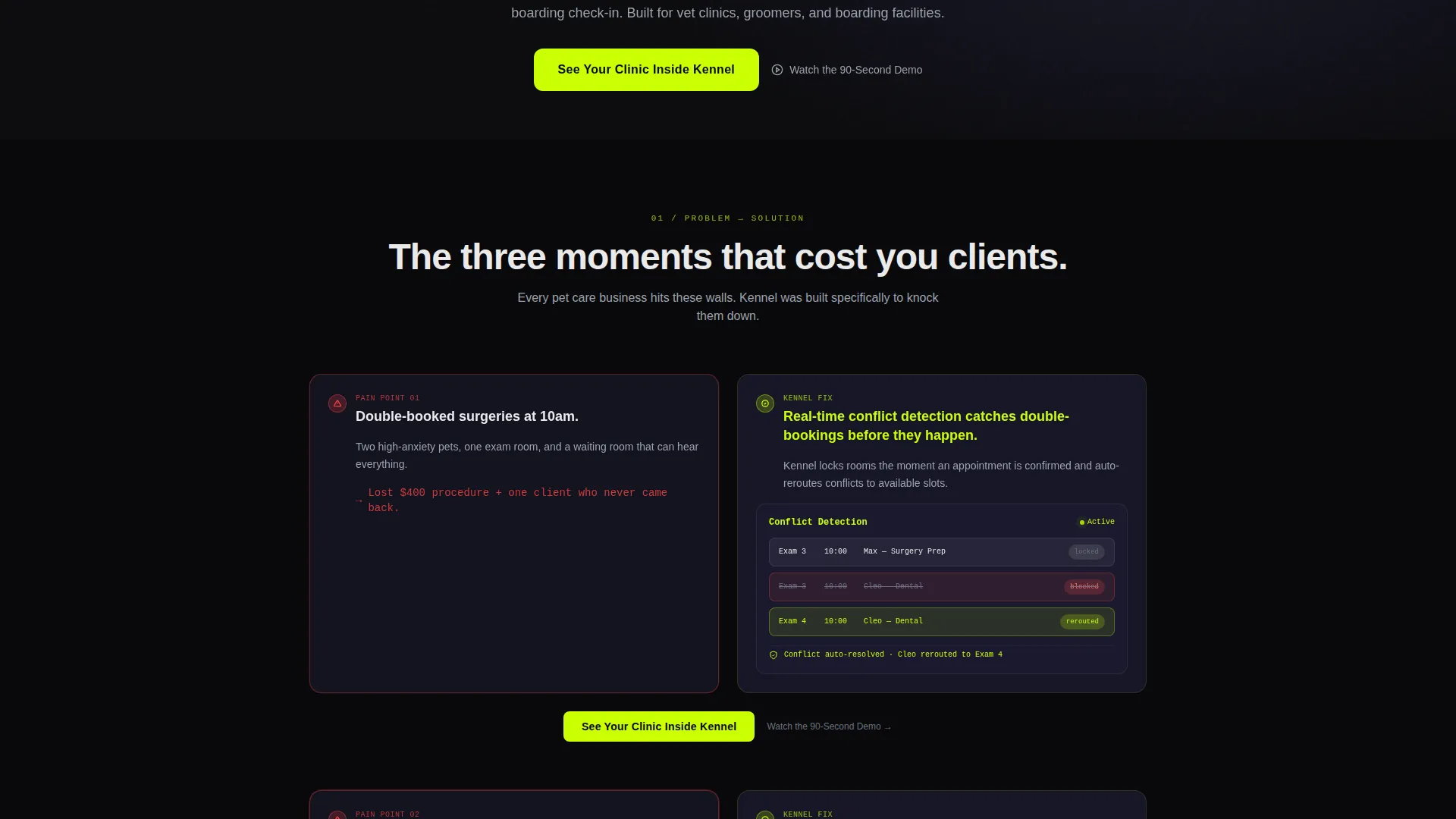 Expert Veterinary Services Landing Page Template