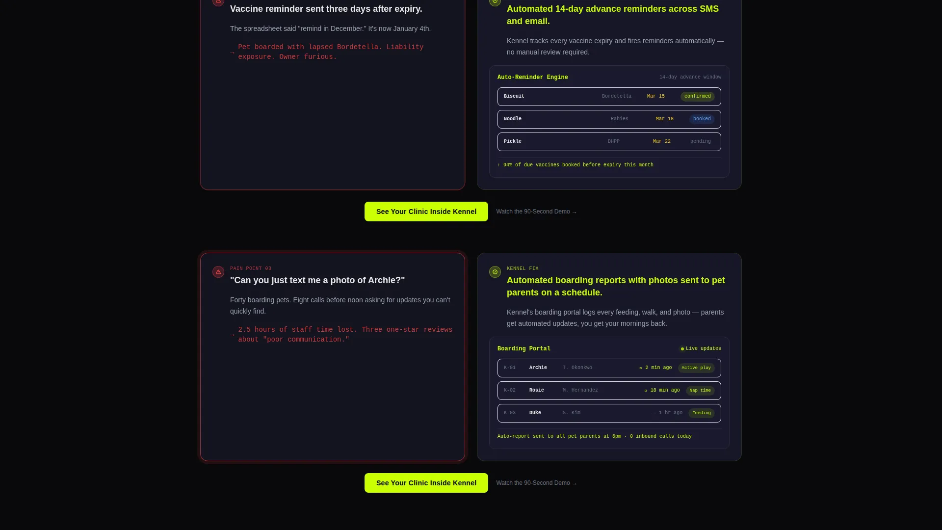 Expert Veterinary Services Landing Page Template