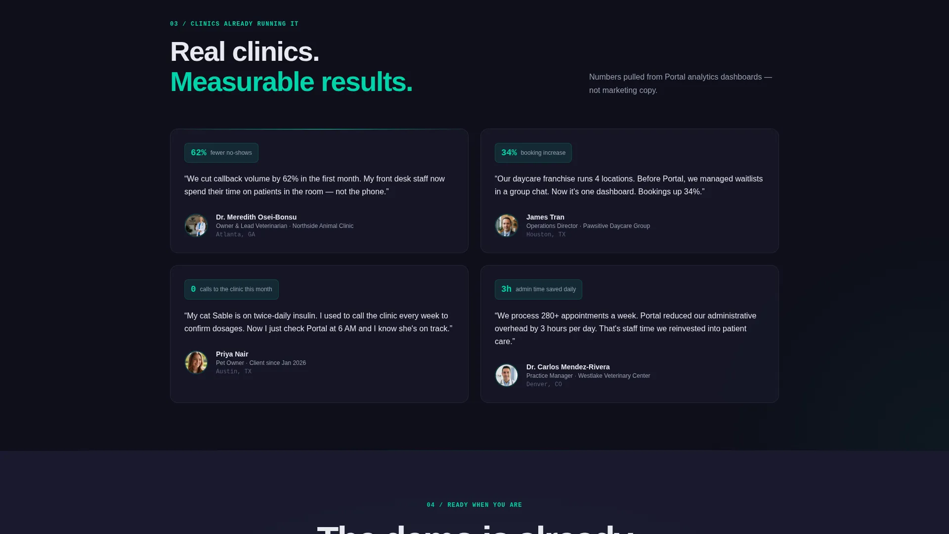 Pet Care Digital Presence Comparison Website Template