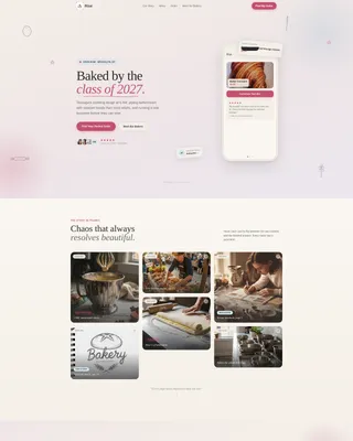 Heritage Artisan Bread Landing Page Template