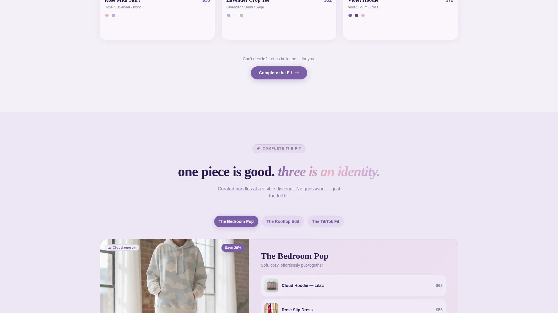Streetwear Landing Page Template for Youth Brands
