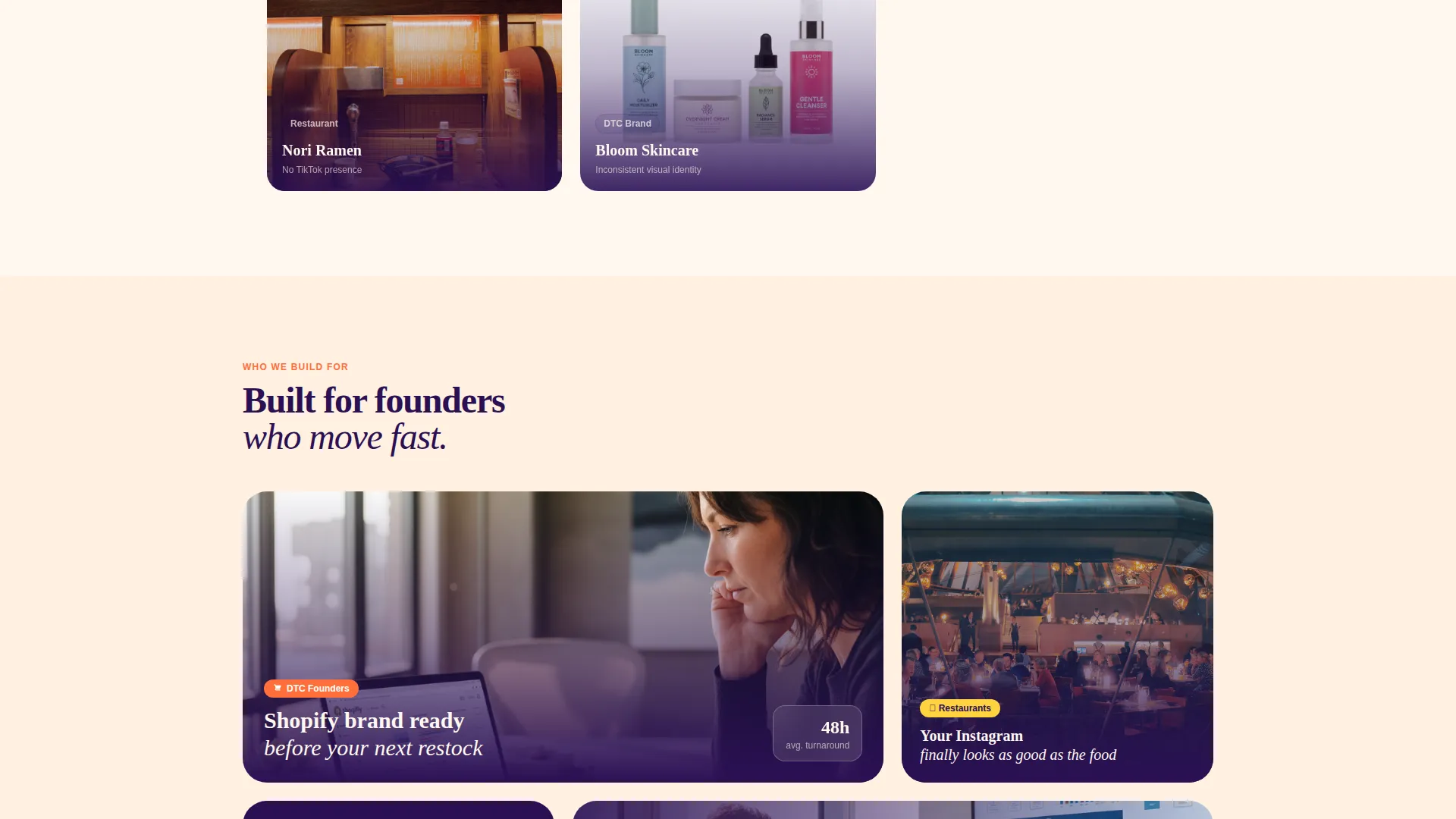 Bold Youth Marketing Agency Landing Page Template
