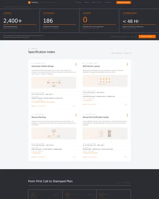 Fall Protection Consultant Landing Page Template