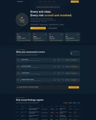 Specialist Fire Safety & Prevention Privacy Policy & Terms Website Template