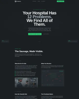 Rigorous Healthcare Landing Page Template