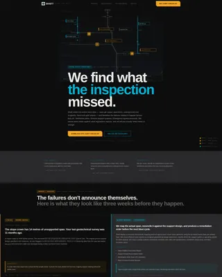 Mining Safety Consultancy Landing Page Template